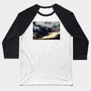 Dramatic Colorful Sky Baseball T-Shirt